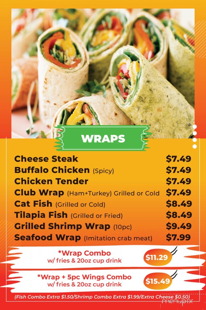 America's Famous Wings - Los Angeles, CA menu_pic