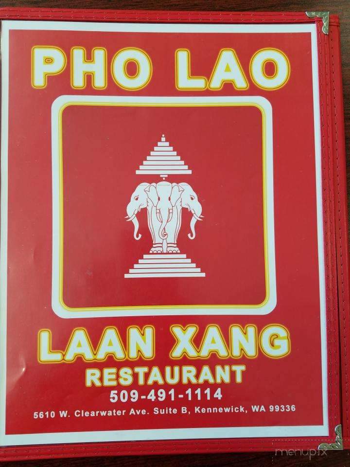Pho Lao Laan Xang - Kennewick, WA menu_pic