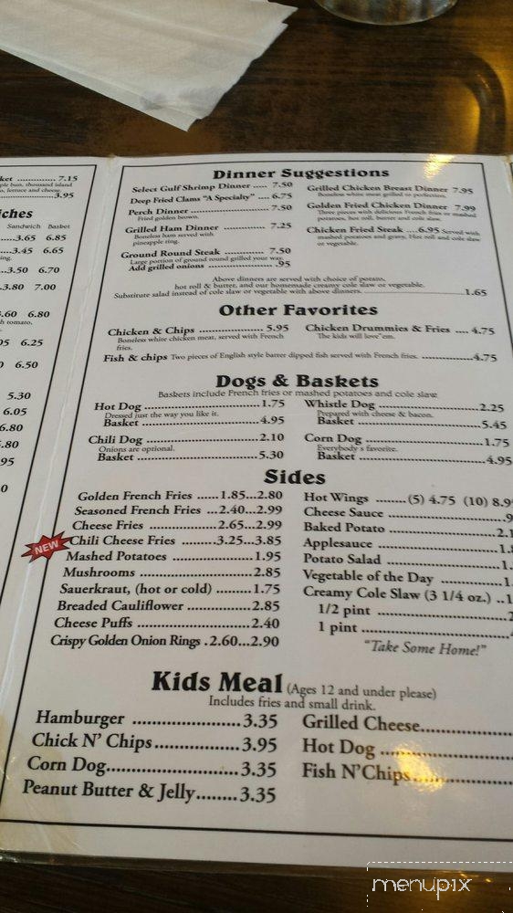 Henning's Root Beer Stand - Hoopeston, IL menu_pic