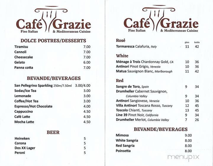 Cafe Grazie - Santa Fe, NM