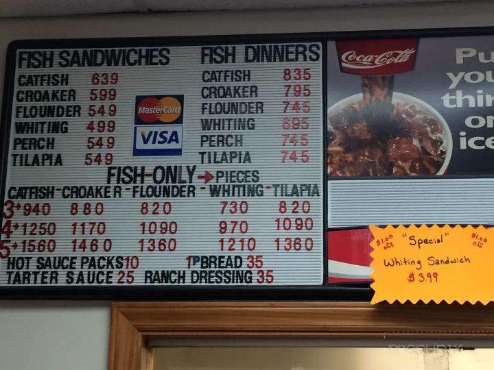 Adam's Fried Fish - Rock Hill, SC menu_pic