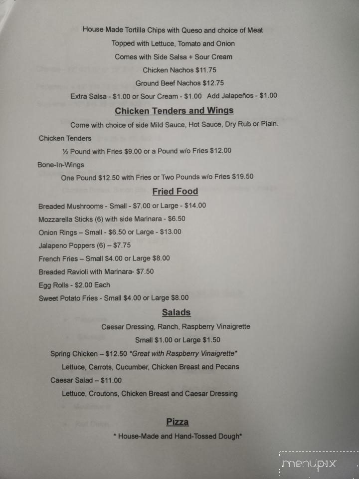 Idle Spurs Snack Shack - Jean, NV menu_pic