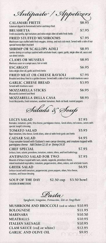 Champino's - Lakeland, FL menu_pic