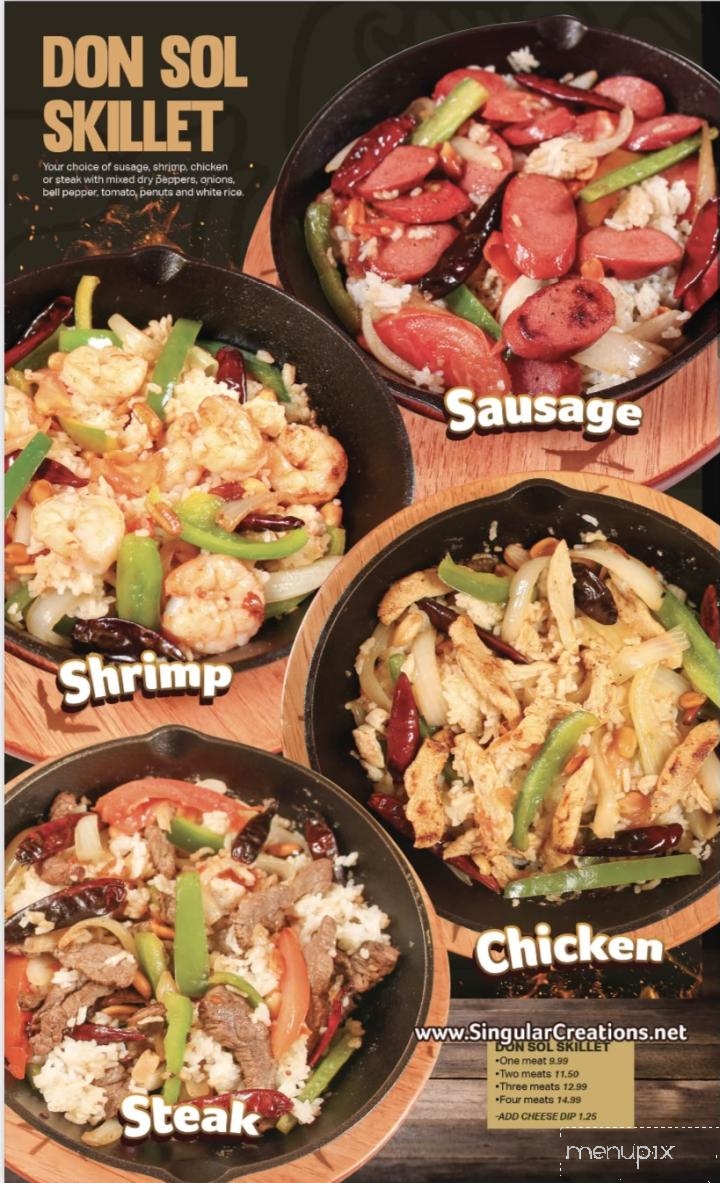 Don Sol - Carbondale, IL menu_pic