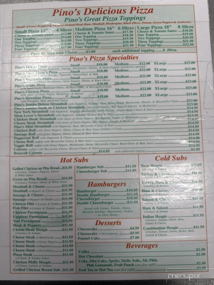 Pino's Pizza - Emporia, VA