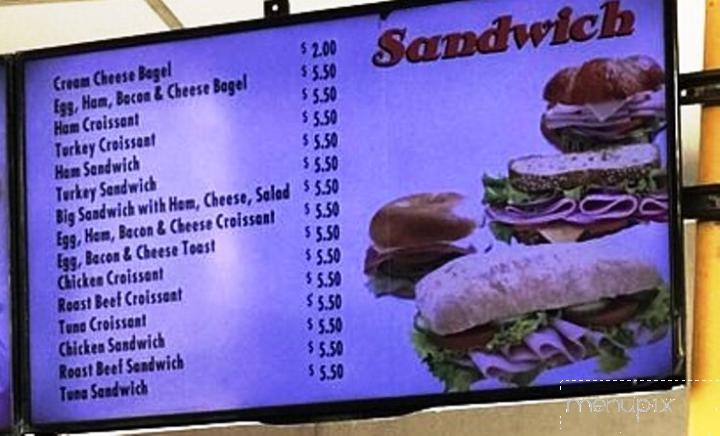 Donut Factory - Los Angeles, CA menu_pic