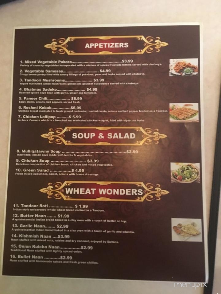 Napali Chulo And Indian Cuisine - Fort Worth, TX menu_pic