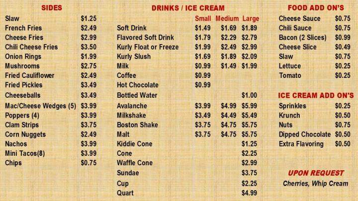 Kurly Q - Paris, IL menu_pic