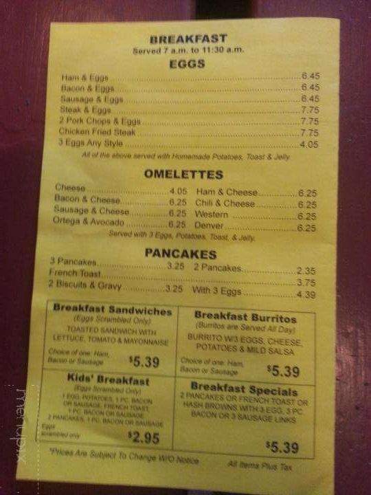 Super Tom's Burgers - Bakersfield, CA menu_pic