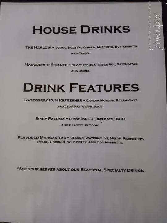 B P Inn - Brockport, PA menu_pic