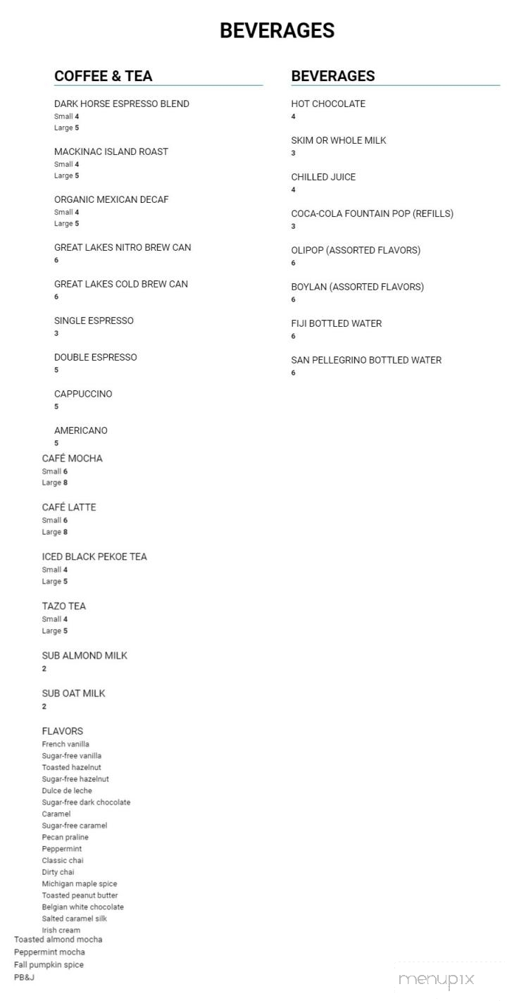 Zalman's on Woodward - Bloomfield Hills, MI menu_pic