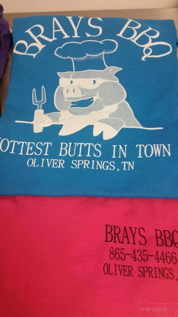 Bray's BBQ - Oliver Springs, TN menu_pic