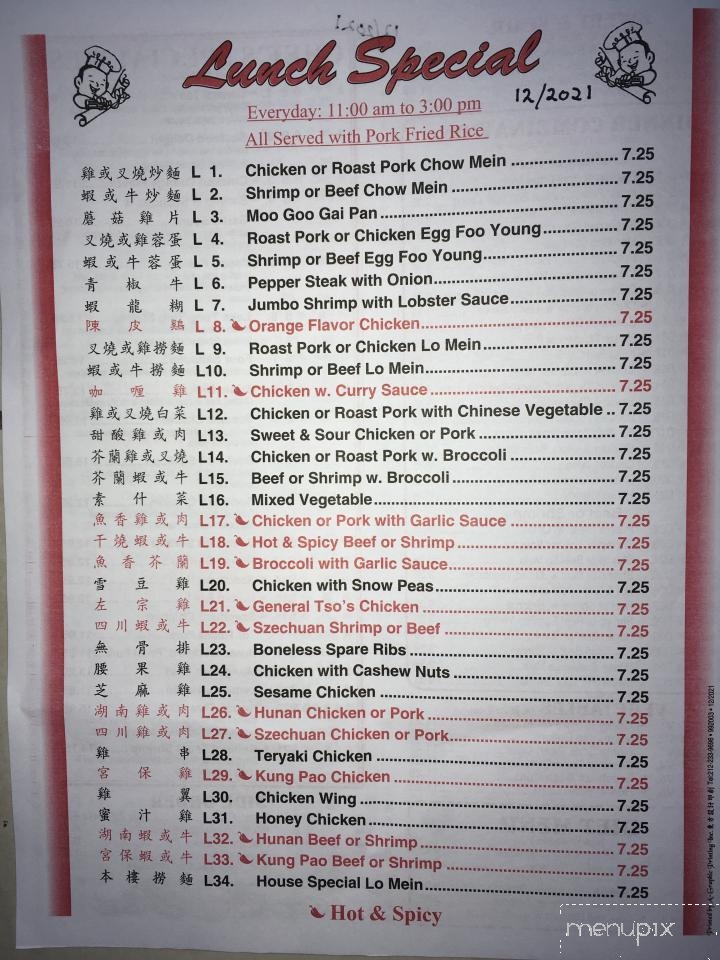 China One - Yulee, FL menu_pic