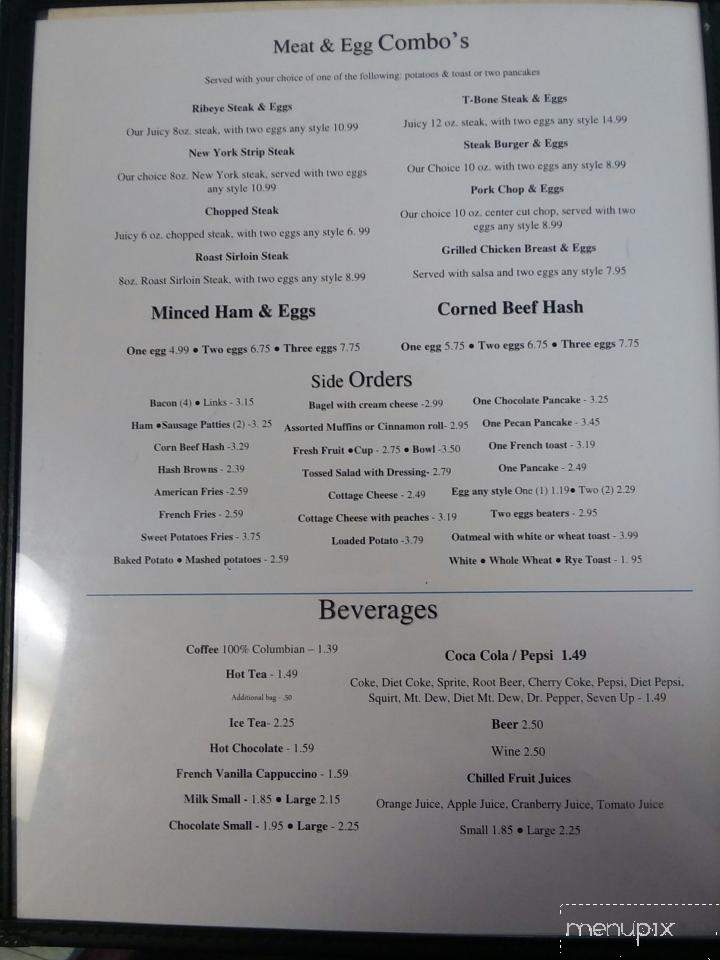 Jaedee's - Glen Flora, WI menu_pic