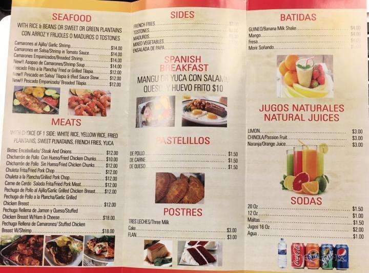 Vainitas Con Tostones - Philadelphia, PA menu_pic
