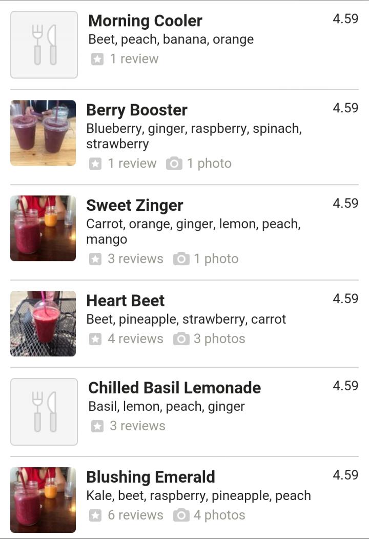 Ashker's Juice Bar and Cafe - Buffalo, NY menu_pic