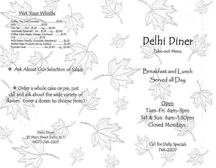 Delhi Diner - Delhi, NY