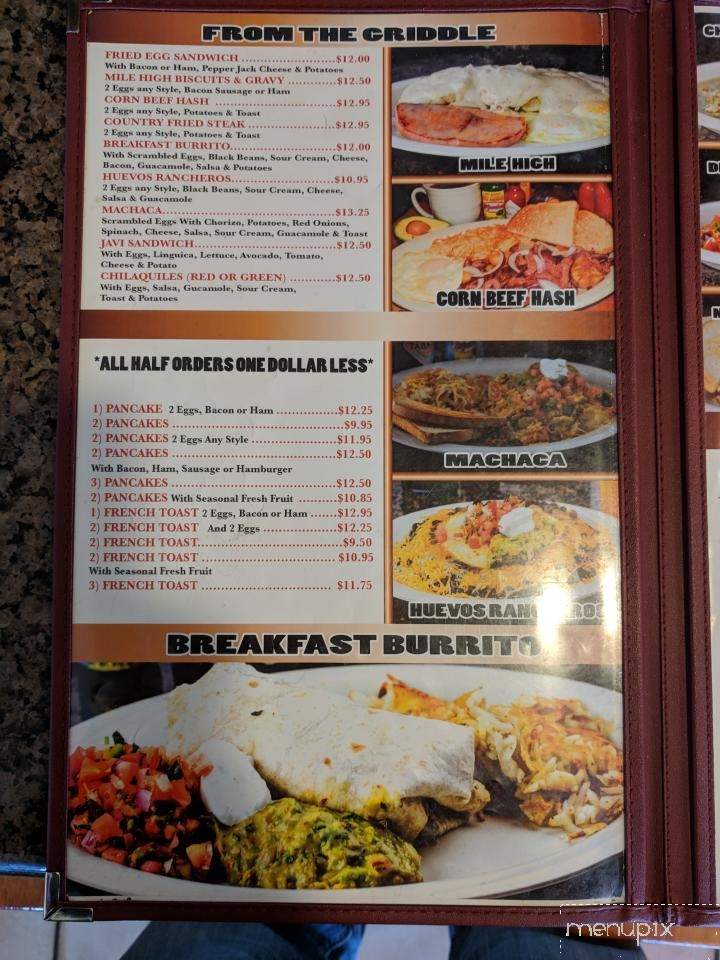 Jefferson Cafe - Napa, CA menu_pic