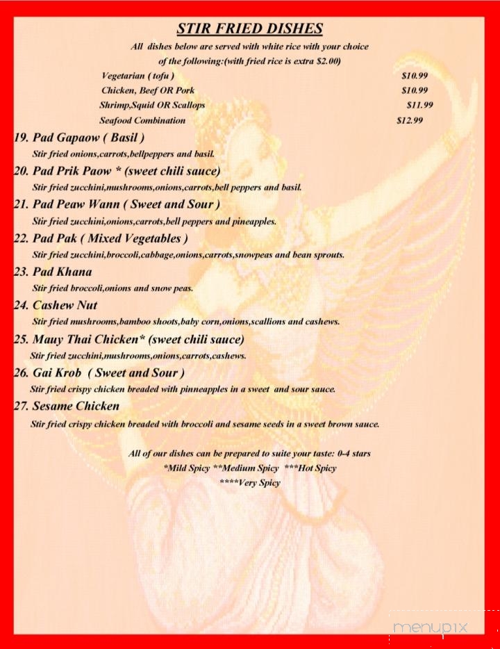 Tenten Thai - North Wilkesboro, NC menu_pic