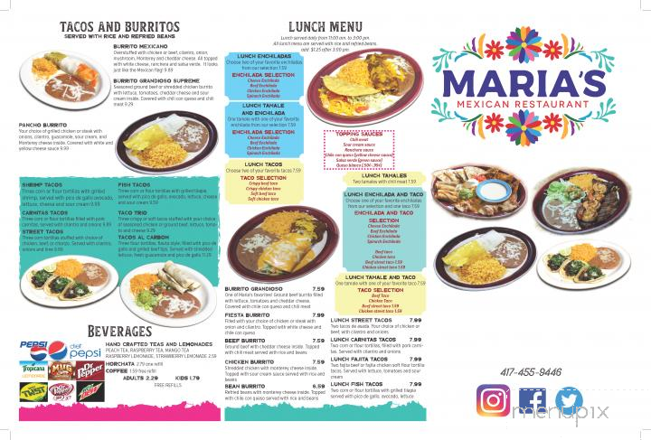 Maria's Mexican Restaurant - Neosho, MO