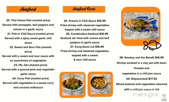 Thai House - Sebring, FL menu_pic