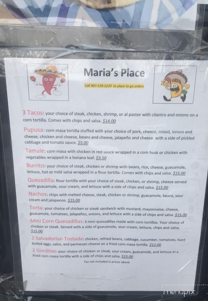 Maria's Mexican & Salvadorian Food - Kodiak, AK