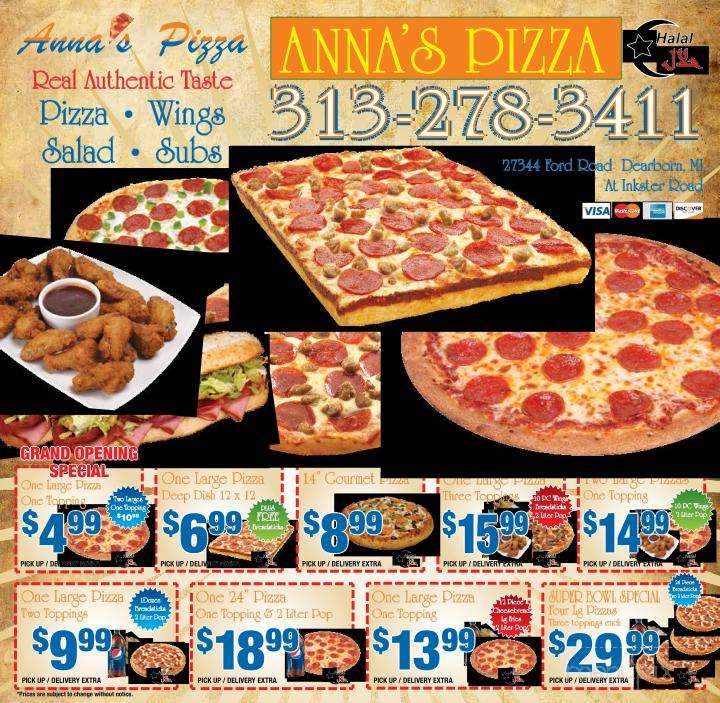 Anna's Pizza - Cearborn Heights, MI