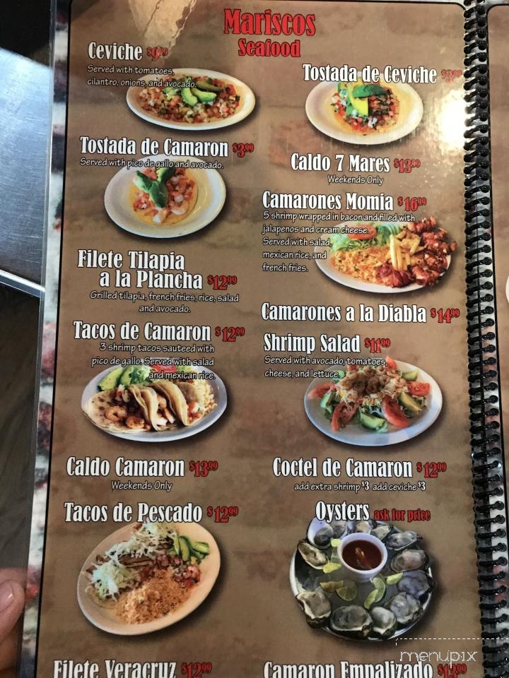 Taqueria Jalisco - Midland, TX menu_pic