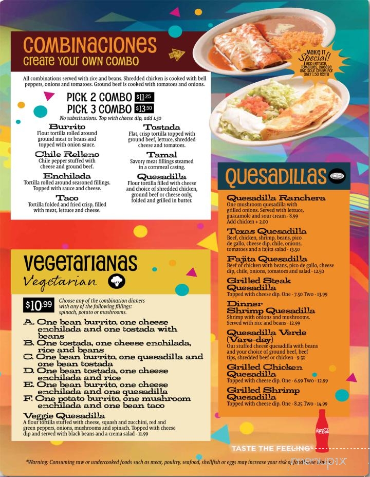 Fiesta Mexicana - Benson, NC menu_pic