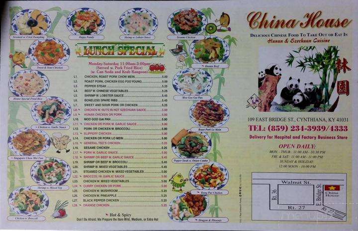 China House Restaurant - Cynthiana, KY