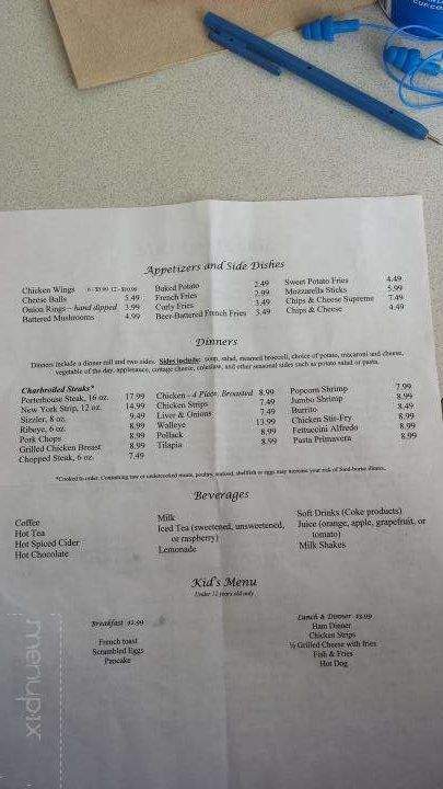 One East Main - Fremont, MI menu_pic