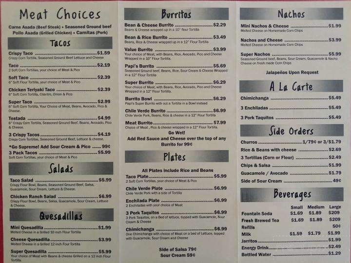Planet Burger - Palo Cedro, CA menu_pic