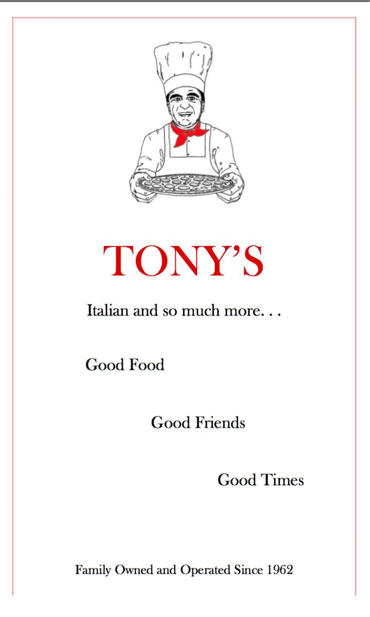 Tony's Restaurant - Carpinteria, CA