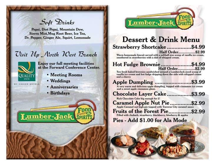 Lumber Jack Food & Spirits - West Branch, MI