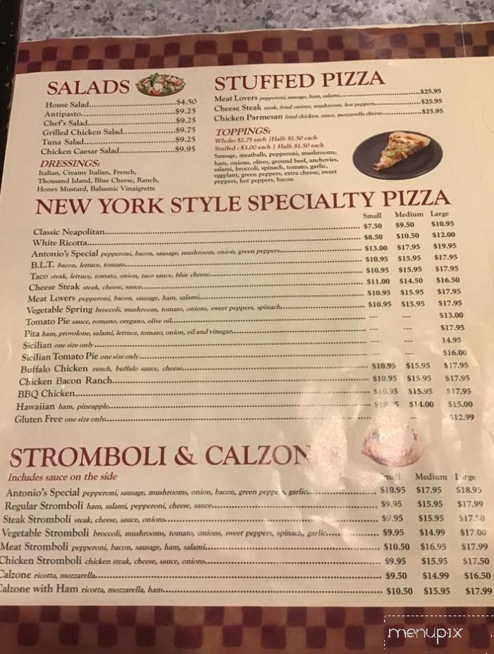 Antonio's Pizzeria - Jim Thorpe, PA