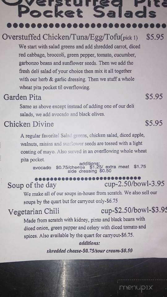 Fresh Fare Cafe - Virginia Beach, VA menu_pic