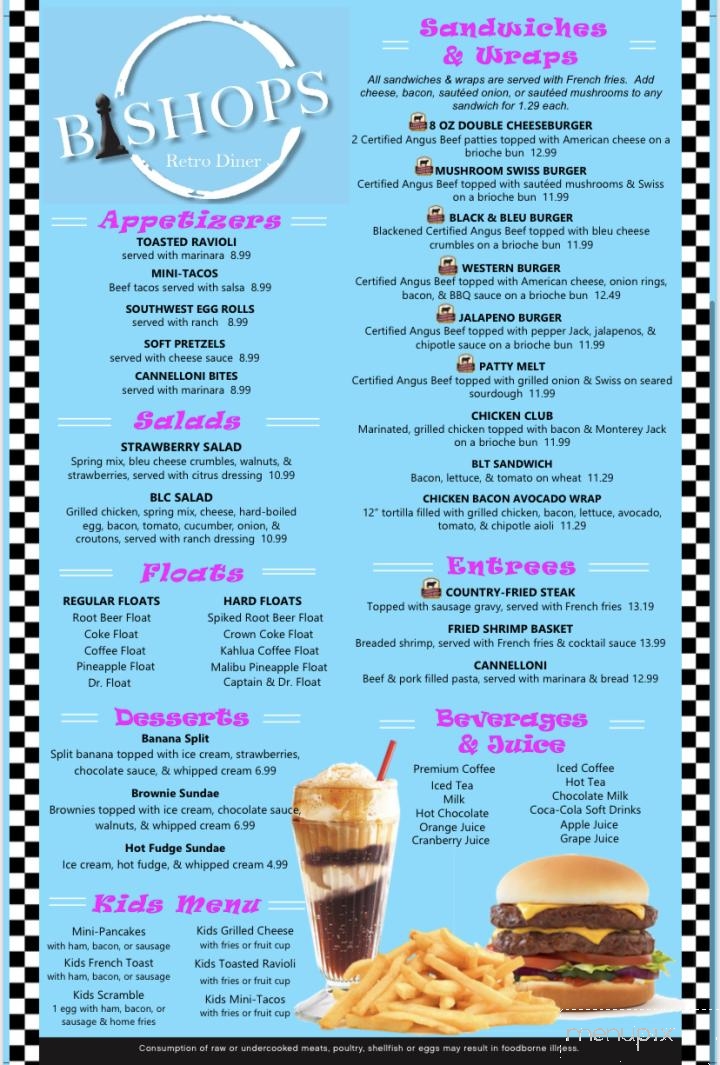 Bishops Steak Seafood & Spirits - O'Fallon, MO menu_pic