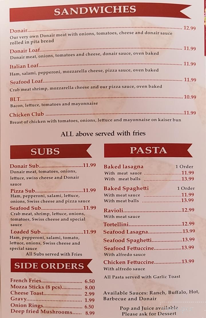 High River 2 for 1 Pizza - High River, AB menu_pic