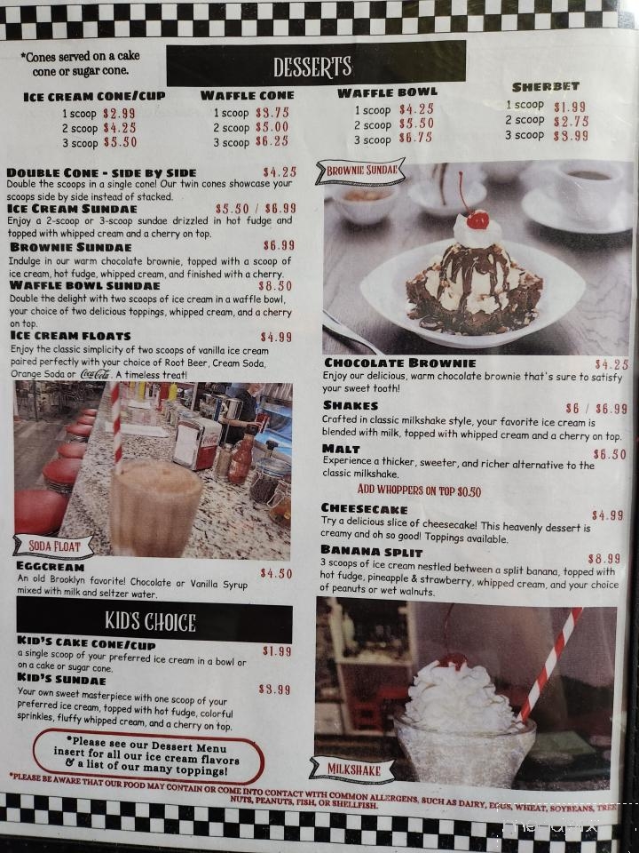 Ray's Sweet Shoppe & Poutinerie - Covington, VA menu_pic