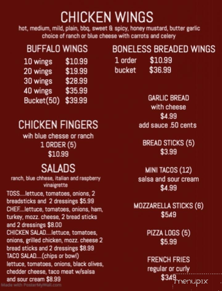 Pizza King - Wellsville, NY menu_pic