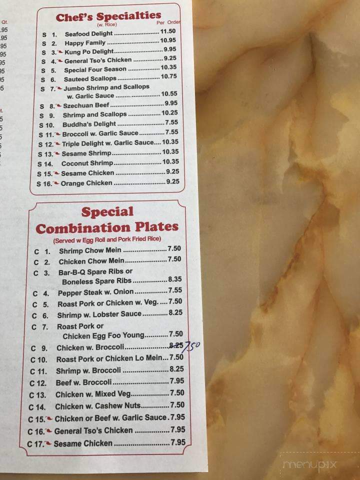 Peking Kitchen - Wingdale, NY menu_pic