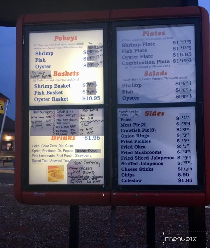 Seafood Express - Central, LA menu_pic