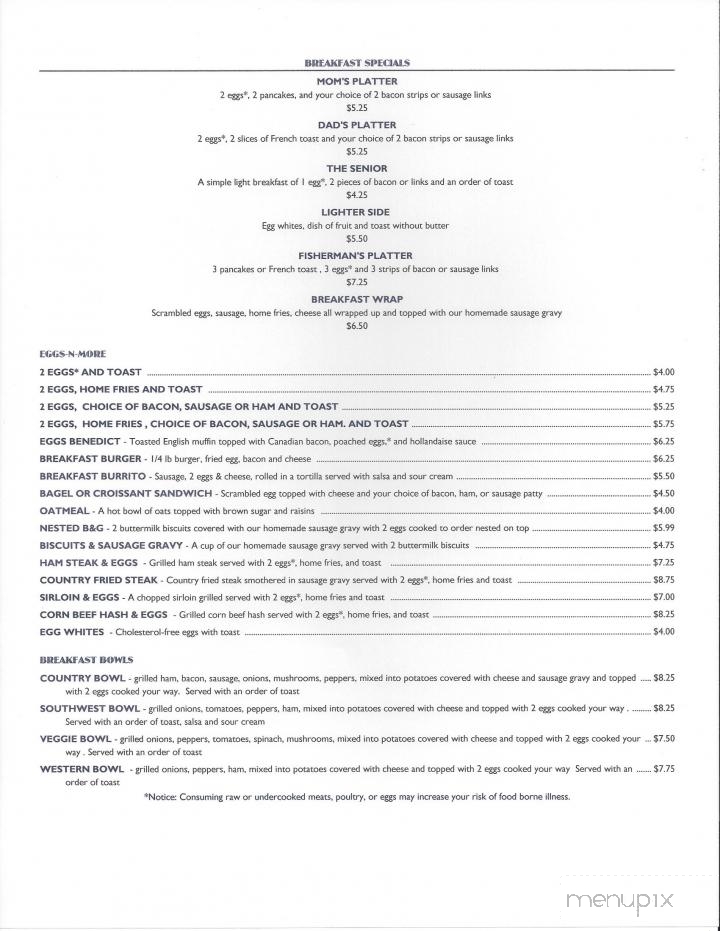 Nest Restaurant - Vermilion, OH menu_pic
