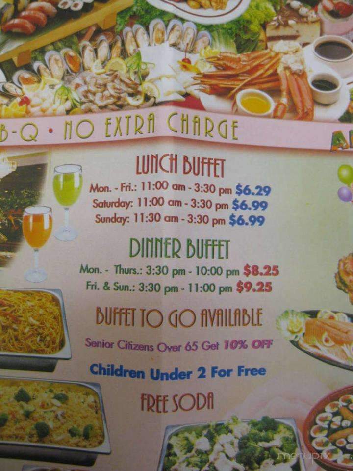 Ling Ling Chinese Buffet - Geneva, NY menu_pic