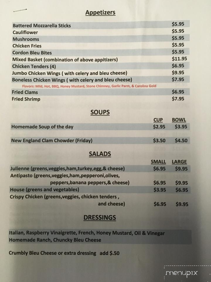 Village Inn - Harrisville, NY menu_pic