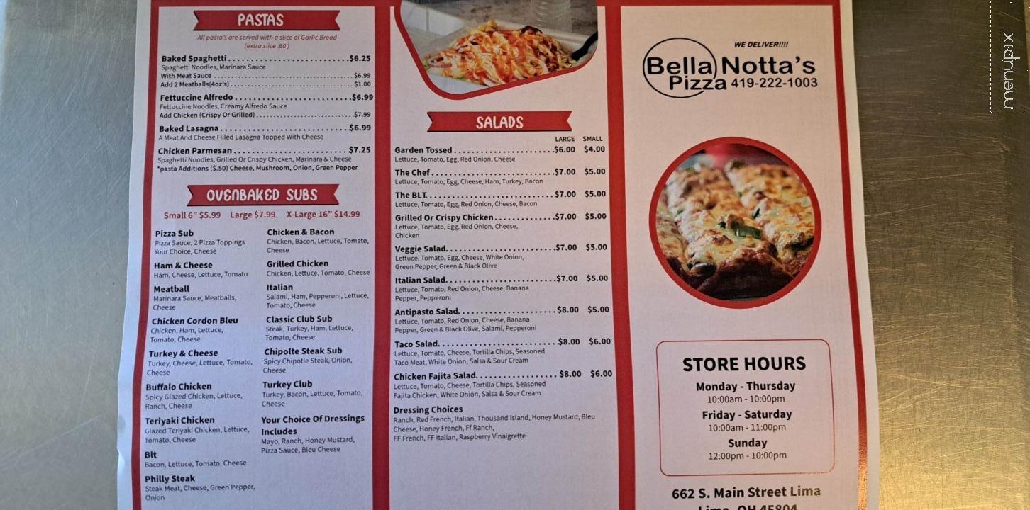 Bella Notta's - Lima, OH