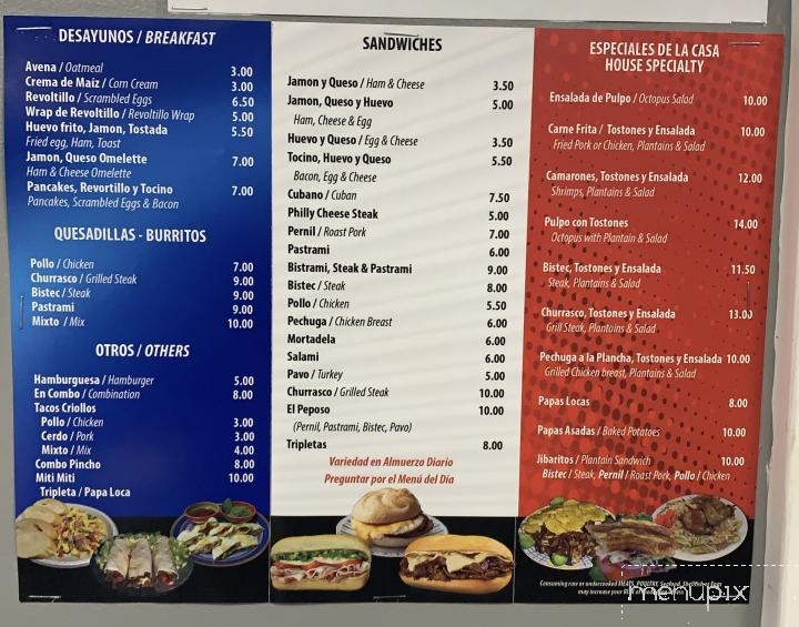 Fabis Deli And More - Nee haven, CT menu_pic