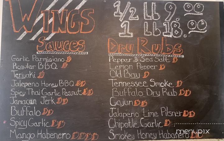 DJ's Pizza and Wings - Pahoa, HI menu_pic