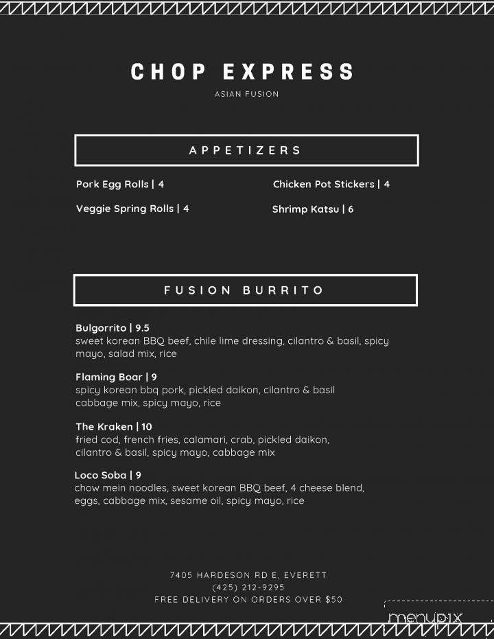 Chop Express - Everett, WA