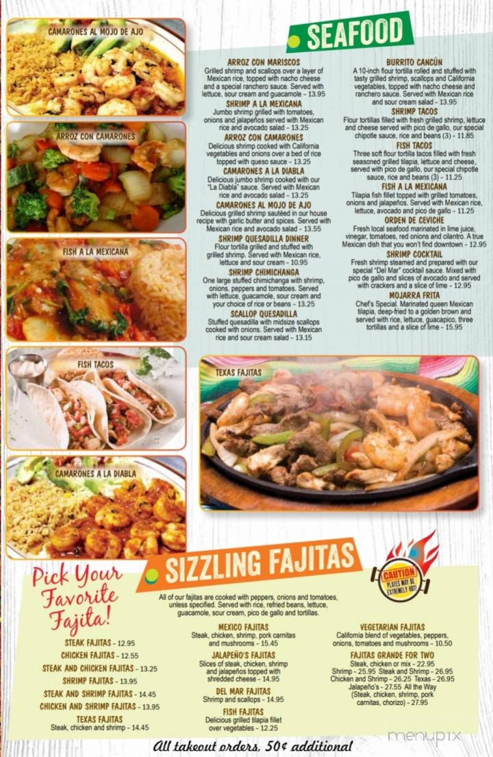 El Jalapeno - Summerville, SC menu_pic